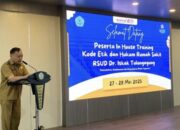 Manajemen dan Karyawan RSUD dr Iskak Tulungagung Ikuti In House Training Kode Etik