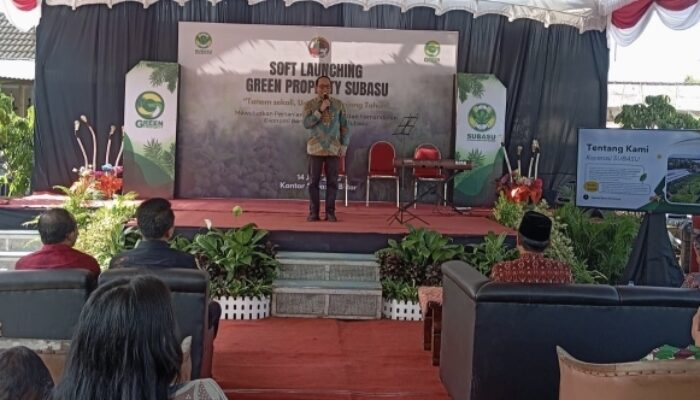 Wali Kota Blitar, Mas Ibin Lewat Sekda Hadiri Launching Green Property Koperasi Subasu