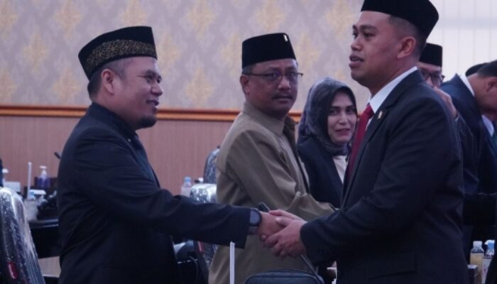 Wali Kota Blitar Hadiri Paripurna DPRD LPJ Pelaksanaan APBD TA 2024