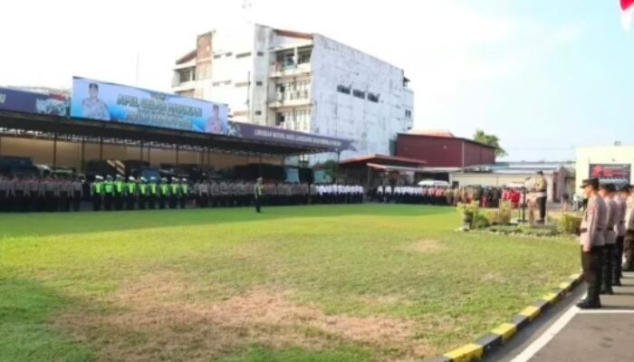Polres Mojokerto Kota Gelar OPS 2025, Fokus Tindak Garlalin