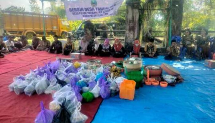 Nguri-uri Budaya Jawa, Desa Pojok Kecamatan Kawedanan Gelar Bersih Desa