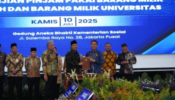 Bupati Bojonegoro Teken MoU dengan Mensos RI Untuk Sekolah Rakyat