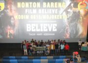 Film “Believe” Bangkitkan Semangat Nasionalisme Prajurit dan Warga Mojokerto