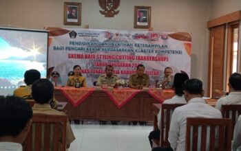 Manfaatkan DBHCHT 2025, Disnaker Blitar Gelar Pelatihan Kompetensi Angkatan Pekerja