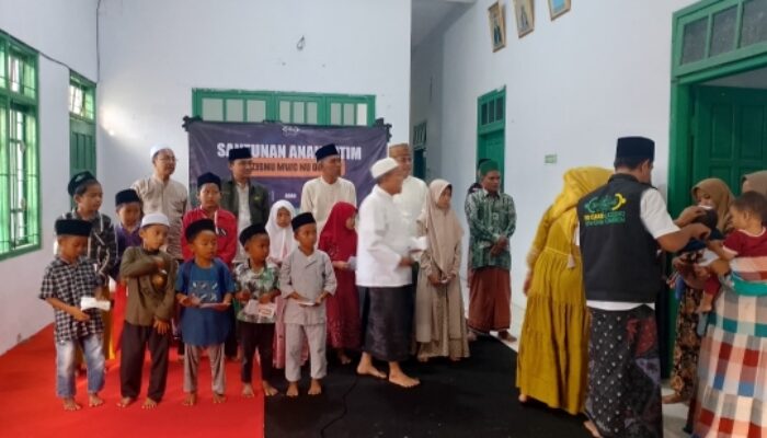 10 Muharram, LAZISNU MWCNU Omben Gelar Santunan Anak Yatim