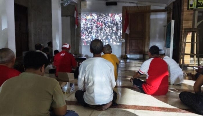 Timnas Indonesia U-23 Kalah dari Vietnam, Nobar di Masjid Al-Haq Jadi Sorotan