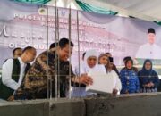 Gubernur Jatim Letakan Batu Pertama Pembangunan Masjid di MPS Dander