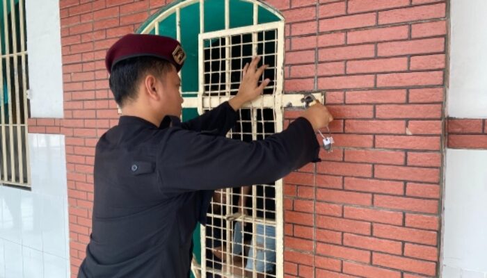 Petugas Lapas Mojokerto Kontrol Ketat Sebelum Serah Terima Tugas Jaga