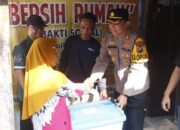 Polres Mojokerto Kota Bersama Warga Bangun Harapan Lewat Program Sosial “Bersih Rumah”