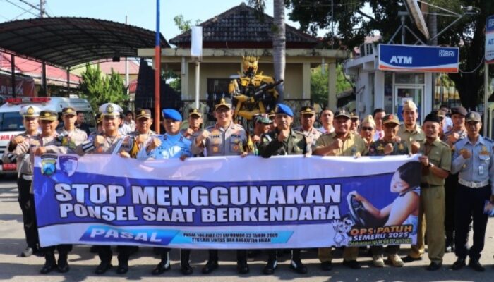 Kapolres Magetan Pimpin Sosialisasi Operasi Patuh Semeru 2025