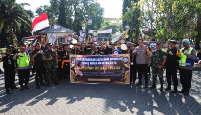 Suran Agung Magetan Kondusif, Kapolres Dapat Apresiasi dari Ketua Umum PSHW TM