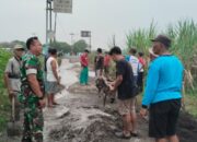 Jalan Rusak tak Kunjung Diperbaiki, Warga Dusun Keputran, Kemantren Kerja Bakti