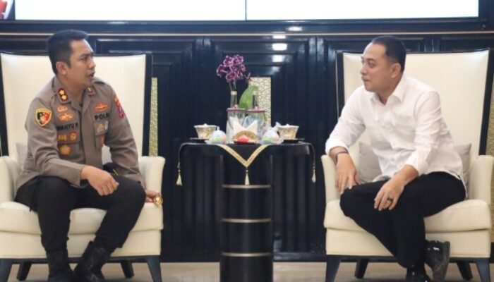 Ciptakan Kota Aman, Wali Kota Eri Cahyadi dan Kapolres Pelabuhan Tanjung Perak Sepakat Kolaborasi