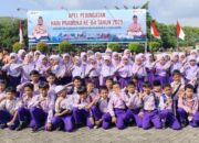 Meriah, Siswa SDN Citrodiwangsan 02 Lumajang Ramaikan Bazar Siaga Hari Pramuka ke-64