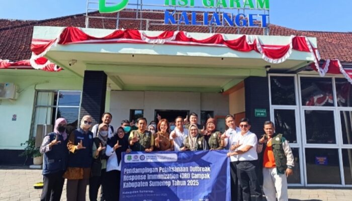 FK UNAIR Terjun Tangani KLB Campak di Madura