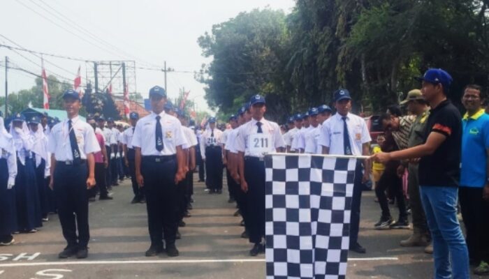Dispora Bangkalan Gelar Lomba Gerak Jalan Meriahkan HUT ke-80 RI