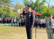 Kasatlantas Polres Magetan, Pimpin Upacara HUT Kemerdekaan di SMK Yosonegoro