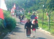 Pemdes Pacalan Gelar Jalan Sehat dan Kirab Budaya Dawuhan Senopati Sumber Mudal