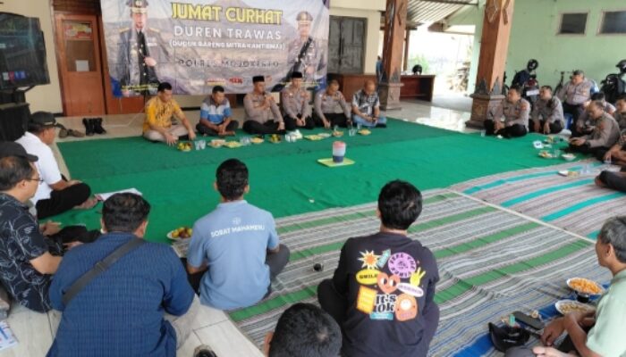 Jumat Curhat Polres Mojokerto Sarana Edukasi dan Problem Solving
