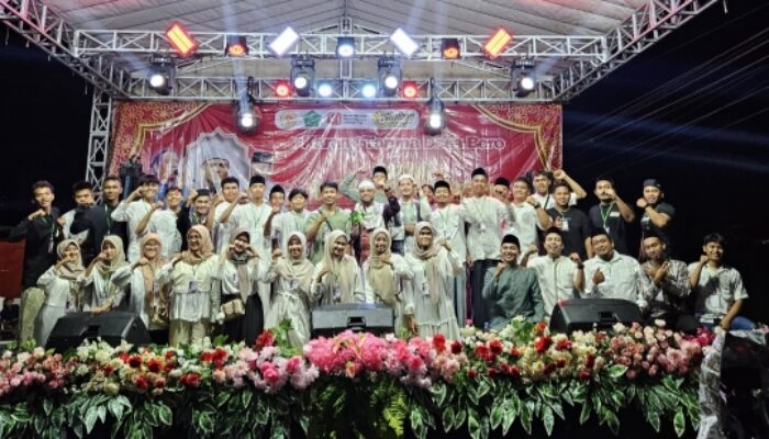 Kartar Desa Boro Peringati 17 Agustus dengan Berselawat