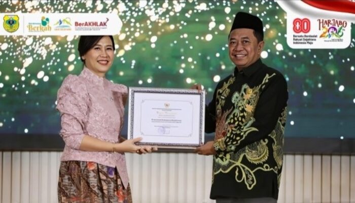 Ukir Prestasi Level Nasional, Pemkab Bondowoso Raih KLA Nindya 2025