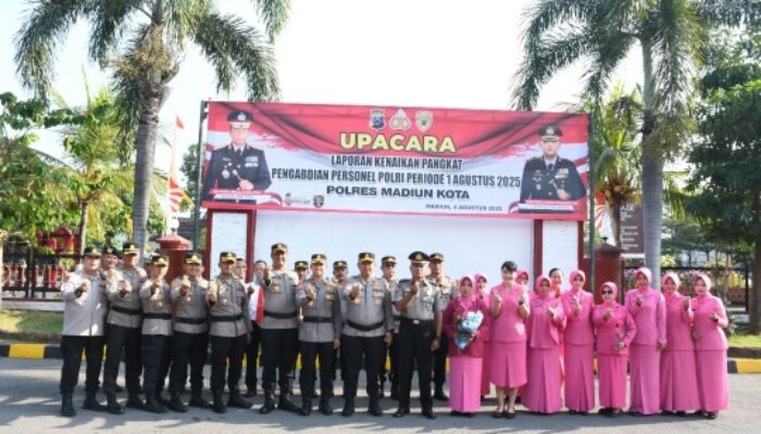 Aiptu Parijadi Naik Pangkat Pengabdian Jadi Ipda