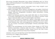 Partai NasDem Nonaktifkan Ahmad Sahroni dan Nafa Urbach dari Anggota DPR RI