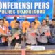 3 Terduga Pencuri dan 1 Penadah Rel Bekas KAI di Bojonegoro Tertangkap