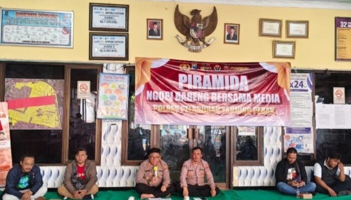 Ngopi Bareng Polres Tanjung Perak dan Media, Perkuat Sinergi Informasi Publik