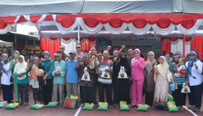 Polres Magetan Salurkan Puluhan Ton Beras untuk Stabilitas Harga Pangan