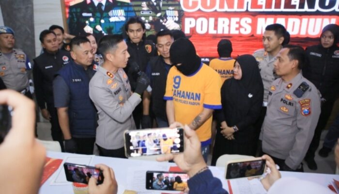 Polres Madiun Bekuk Residivis Penipuan Bermodus Aplikasi Pertemanan, 24 TKP di Berbagai Daerah