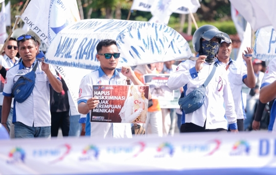 Ribuan Buruh