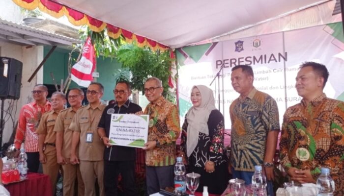 Unusa Luncurkan Teknologi UNUSA-Water, Solusi Ramah Lingkungan untuk Limbah Rumah Tangga