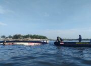 2 Perahu Terbalik di Pelawangan Puger, TNI AL Selamatkan Seluruh Nelayan