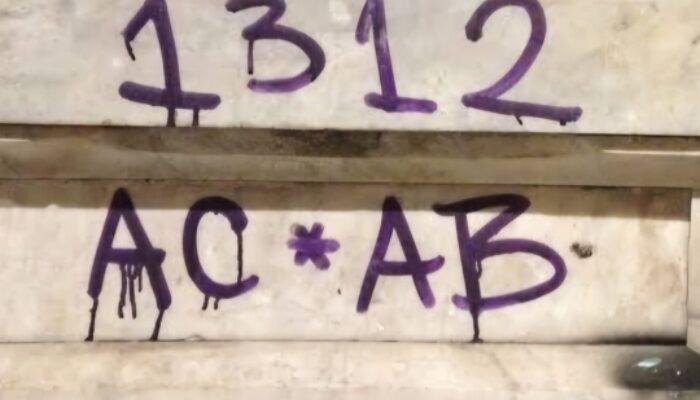 Ini Arti Coretan ACAB 1312 Muncul di Aksi Demo, DPC AMI Madiun Raya Angkat Bicara