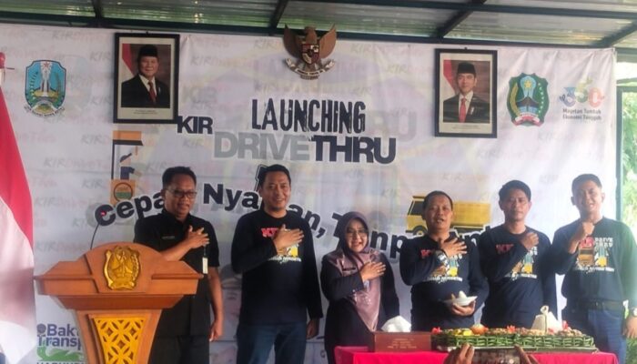 Dishub Magetan Launching Layanan Uji Ranmor Sistem Drive Thru