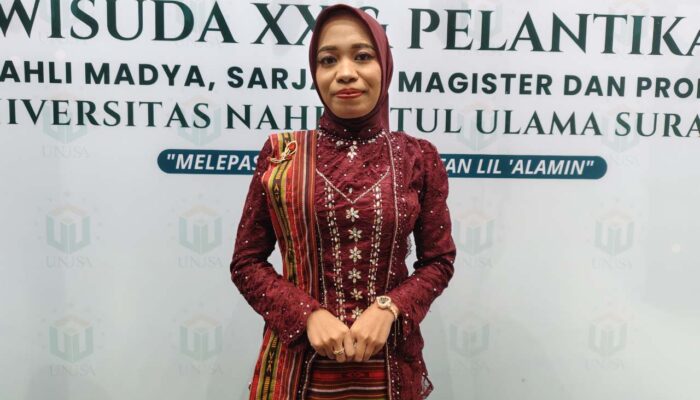Mahasiswi Timor Leste Tamatkan Profesi Ners di Unusa