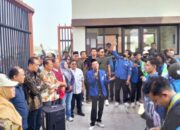 HMI dan PMII Gelar Aksi Damai di Depan Gedung DPRD Bojonegoro