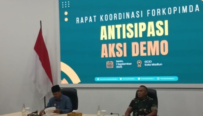 Forkopimda Kota Madiun Gelar Rakor Antisipasi Aksi Demo