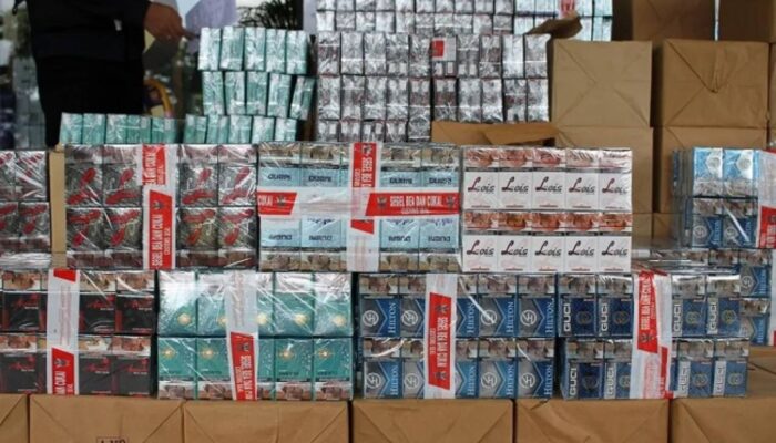 Tol Ngawi Mencekam, Ribuan Rokok Ilegal Ditangkap Bea Cukai