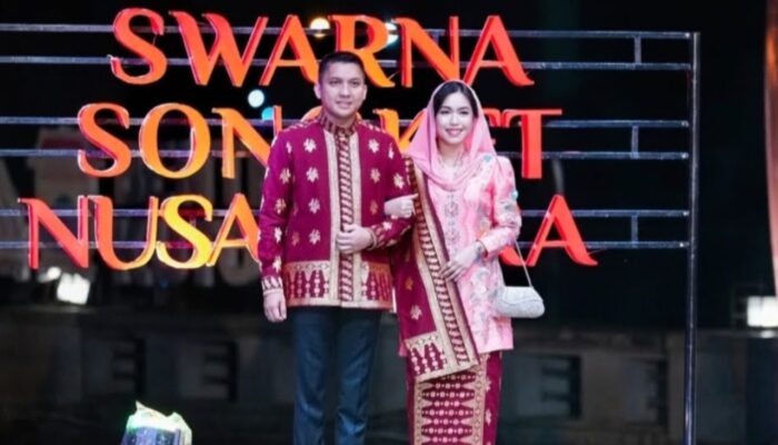 Bupati Ogan Ilir dan Istri Pakai Songket Padi Pegagan Sambut Istri Wapres RI, Selvi Ananda Gibran Rakabuming