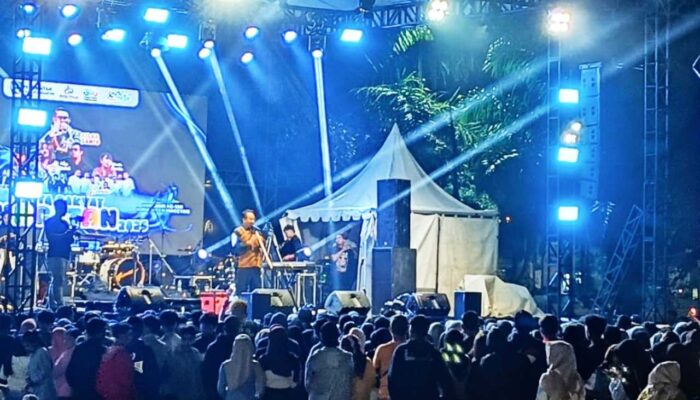 Rangkaian Hari Jadi ke-350, Gilga Hibur Ribuan Warga Magetan