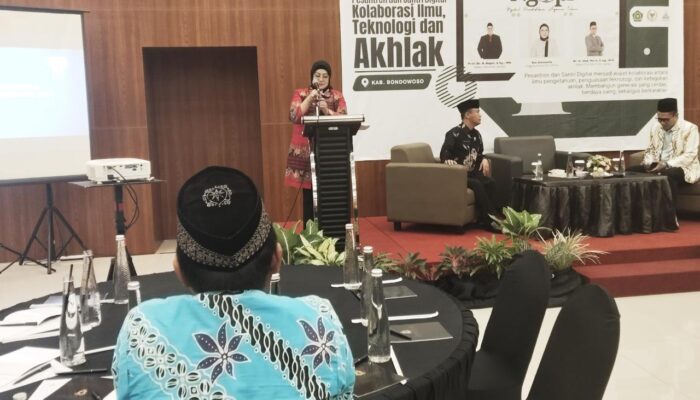 Ina Ammania DPR RI Ini Ngopi Bersama Santri Pondok se Bondowoso