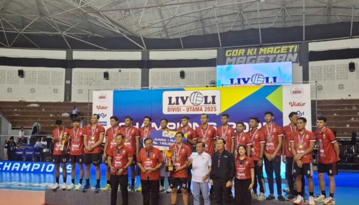 Laga Sengit Lavani Navy vs TNI AU Electric di Grand Final Livoli Divisi Utama 2025