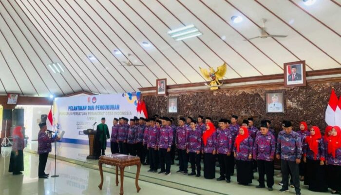 PPDI 2025-2030 Resmi Dilantik, Bupati Bojonegoro Minta Tekad Makmurkan Desa
