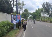 Kurangi Angka Laka Satlantas Bojonegoro Pasang Papan Imbauan di 5 Lokasi