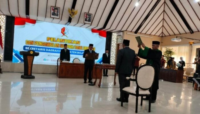 Hampir Satu Tahun Kosong, Kini Jabatan Sekda Bojonegoro Diisi Edi Susanto