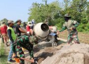Sedari Pagi Hingga Sore Mesin Molen TMMD Terus Berputar