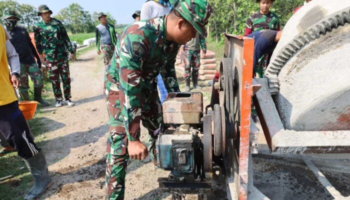 Serka Suparlan, Satgas TMMD Tak Pernah Libur