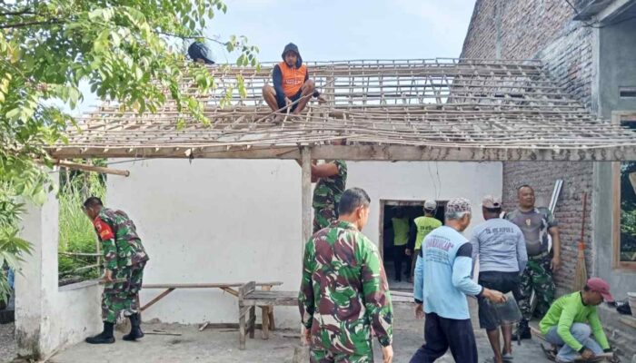 Kemanunggalan TNI Rakyat Kunci Sukses Keberhasilan TMMD ke-126 di Desa Kembangan